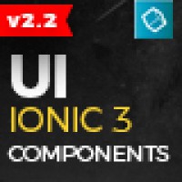 دانلود سورس Ionic 3 UI Theme/Template App – Material Design – Yellow Dark