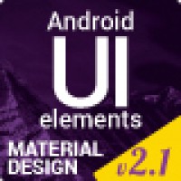 دانلود سورس کد متریال دیزاین اندروید Material Design UI Android Template App
