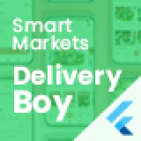 دانلود سورس Delivery Boy for Groceries, Foods, Pharmacies, Stores Flutter App