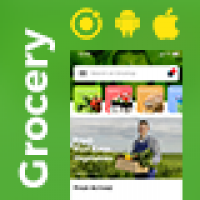 دانلود سورس Grocery Delivery App | Grocery Ordering Android + iOS App Template | 3 Apps | IONIC 5 | Groshop