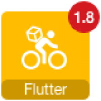 دانلود سورس Flutter Restaurant Delivery Boy App for iOS and Android