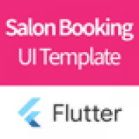دانلود سورس Salon Appointment Booking – Flutter UI Template