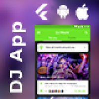 دانلود سورس Events App | DJ App | Android + iOS Template | Flutter | Ticket Booking App | DJ Mania