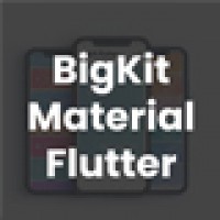 دانلود سورس Flutter Bigkit – Flutter Material Widget Component in UI kit flutter