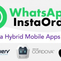 WhatsApp InstaOrder – Hybrid Mobile Apps – Cordova | iOS | Android | Full Applications