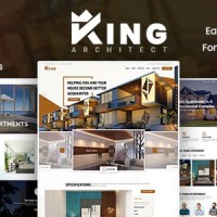 KingArchitect | Property Portfolio & Real Estate React Template – No JQuery