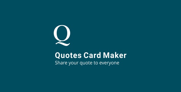 Quotes Card Maker