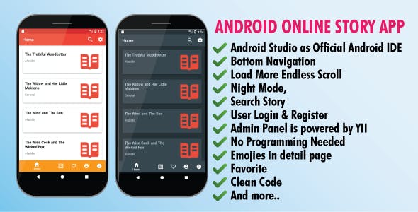 اپلیکیشن Android Story App