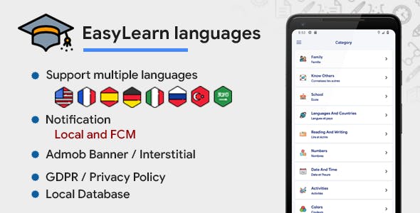 EasyLearn languages