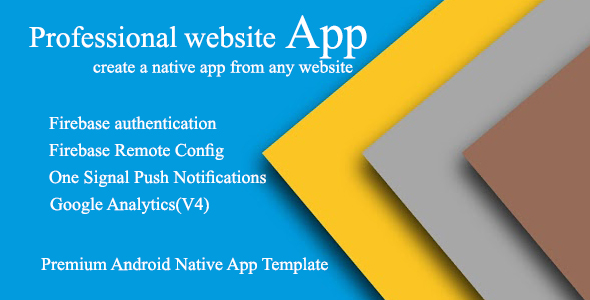 Professional Webview App