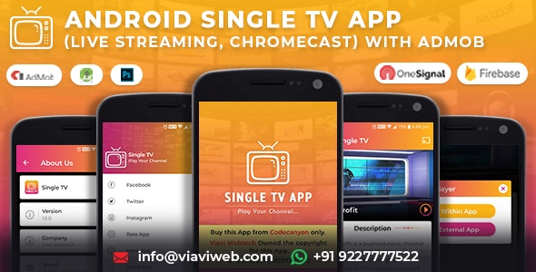 Android Single TV App