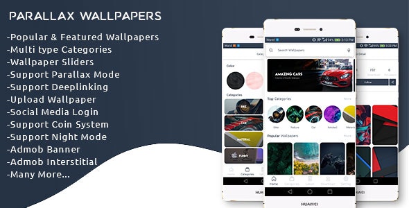Parallax Wallpaper App