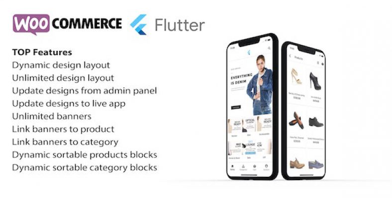 Flutter app for woocommerce