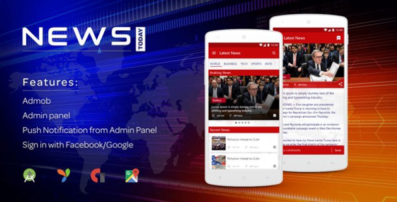 A news android app