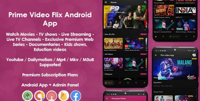 Prime Video Flix App