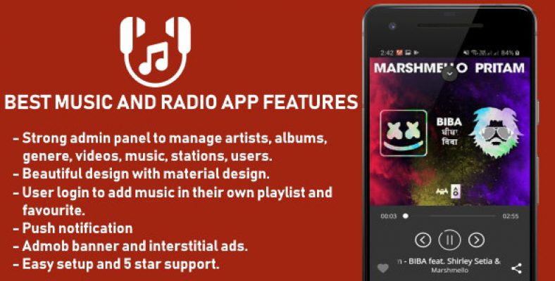 Music and Radio App
