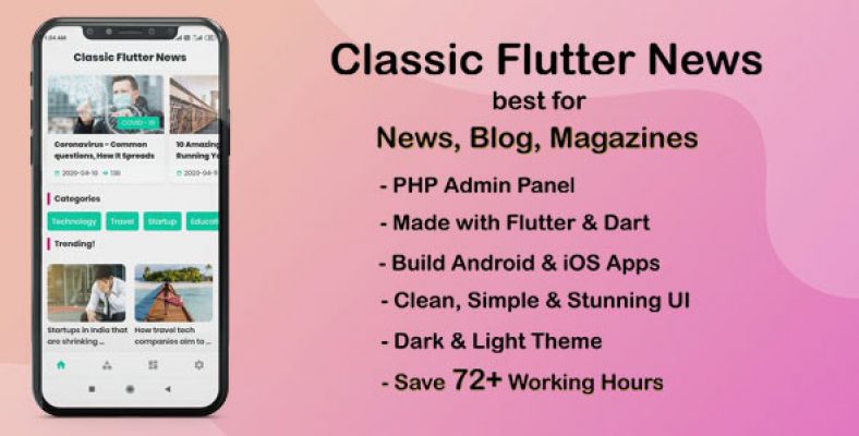 Classic Flutter News App
