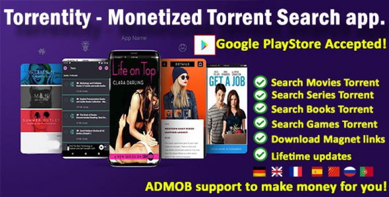 Torrent search app
