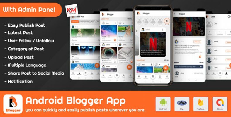 Android Blogger App