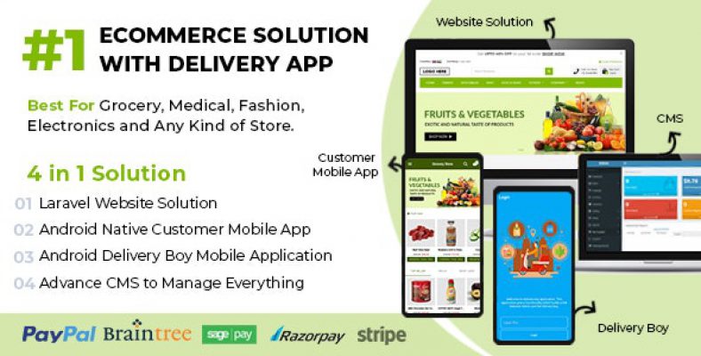 Ecommerce Solution with Delivery