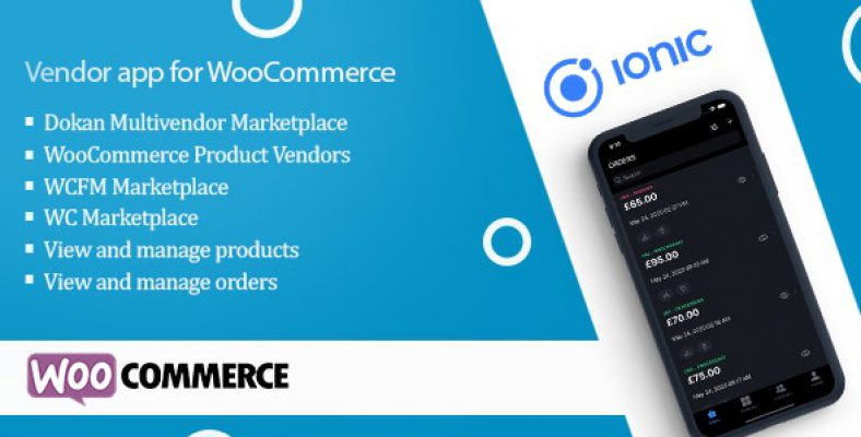 Vendor app for WooCommerce