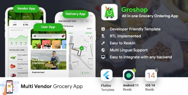 Grocery Flutter App