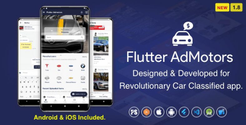 Flutter AdMotors For Car