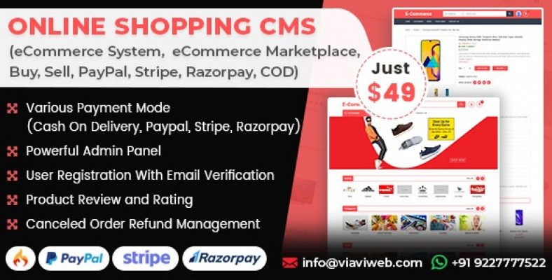 Online Shopping CMS