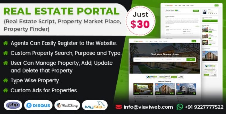 Viavi Real Estate Portal