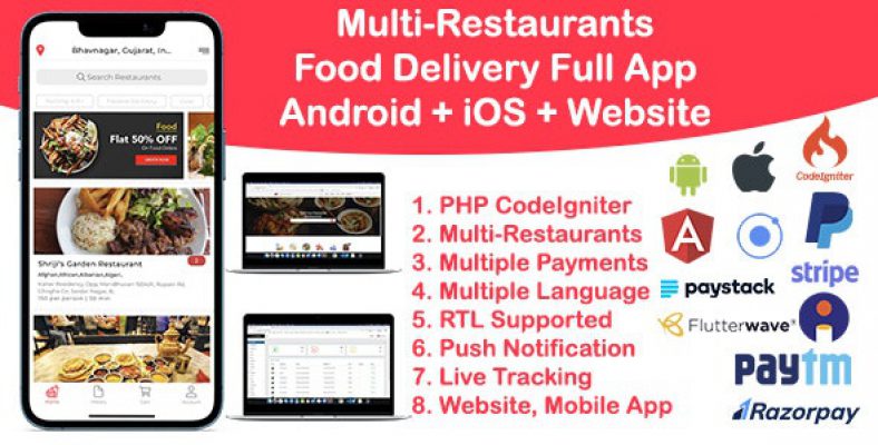 Food Delivery Multi Restaurant