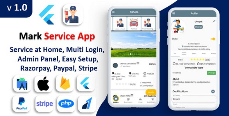 Mark Service App